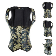 Floral Dream Underbust Corset Hot Popular Plain Corset Top Fashion Black Vintage Corselet Sexy Women Corset Underbust